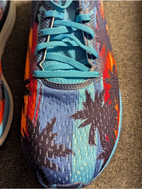 361° Centauri Surf City Marathon Running Shoes Sz 12.5 Colorful Palm Tree Design main image 7